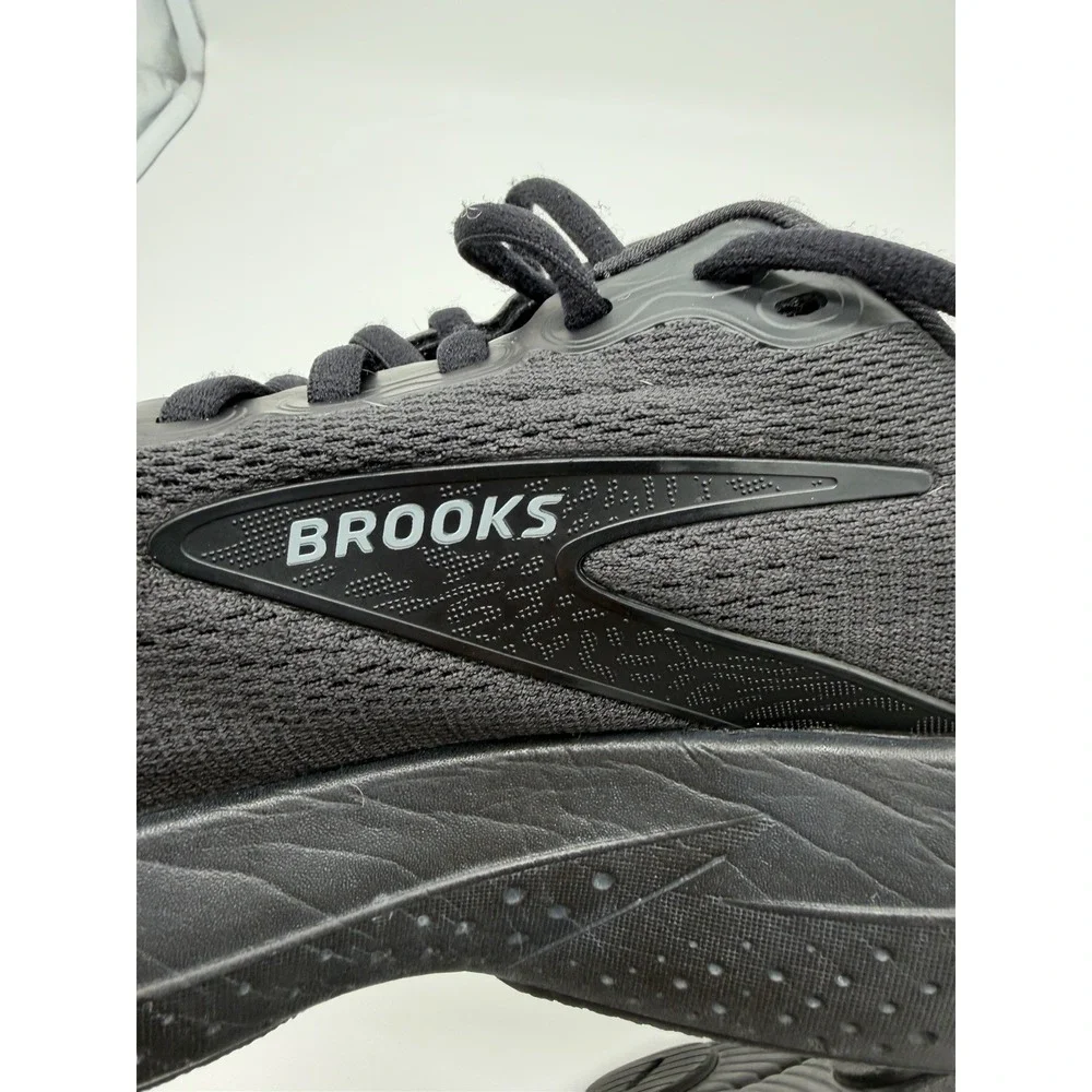 Brooks Glycerin 21 StealthFit DNA Loft Mens Size 9.5 Triple Black Running Shoes